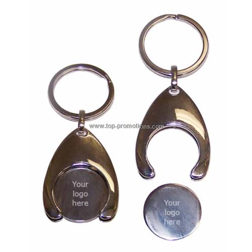 Trolley Coin Keyrings