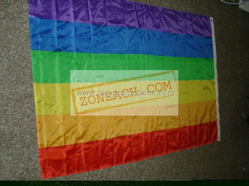 Outdoor Rainbow Flags