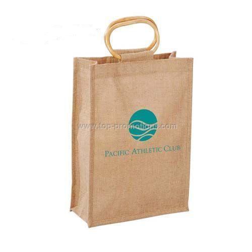 Full Sided Jute Tote