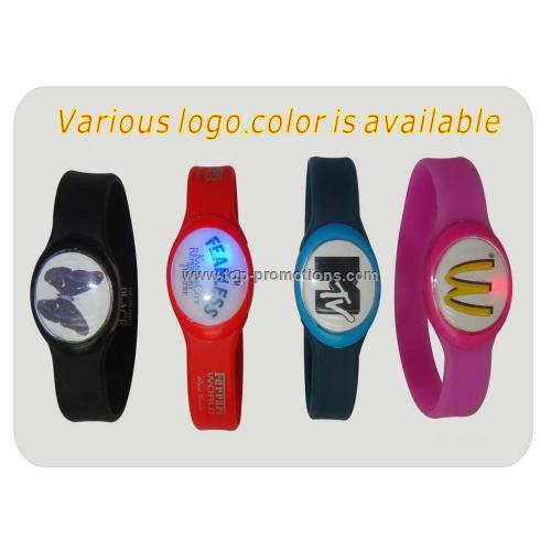 Flashing Silicone Bracelet