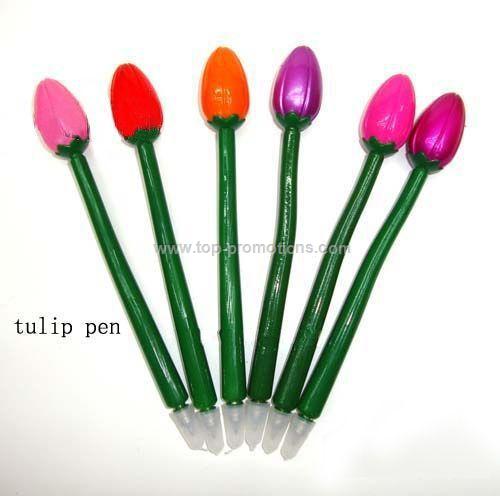 Tulip Flower Shaped Ball Point Pen