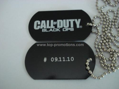 metal dog tag