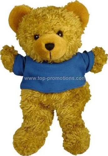 Scruffy Bear Hand Puppet With T-shirt 