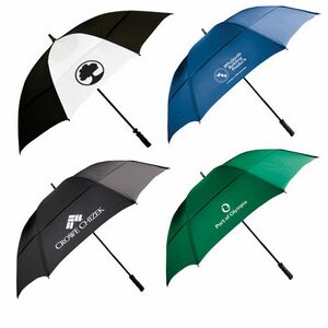 62 is  Wind-Resistant Golf Umbrella with Fiberglass S