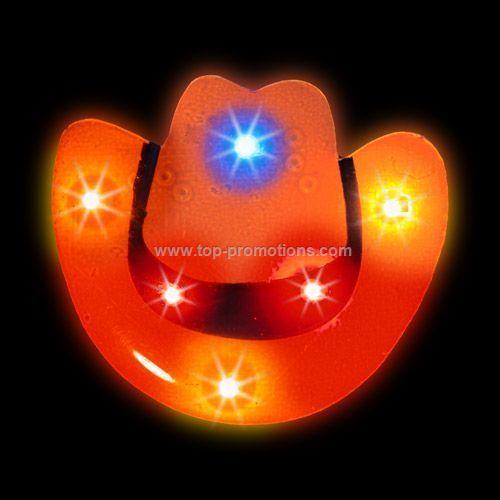 LED Light-Up Magnet - Cowboy Hat