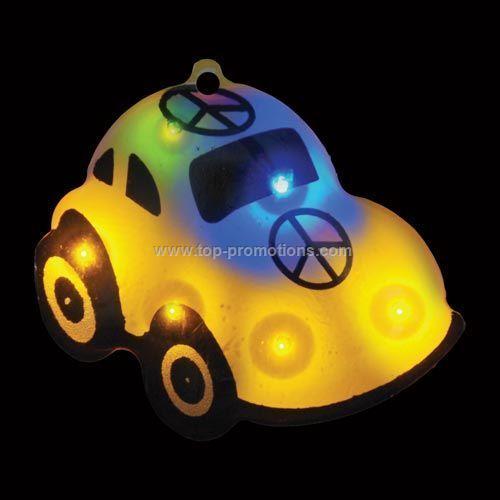 LED Light Up Magnet Beetle Peace