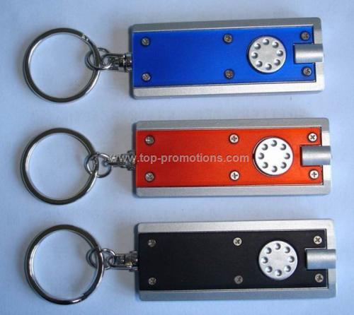 LED keychain flashlight