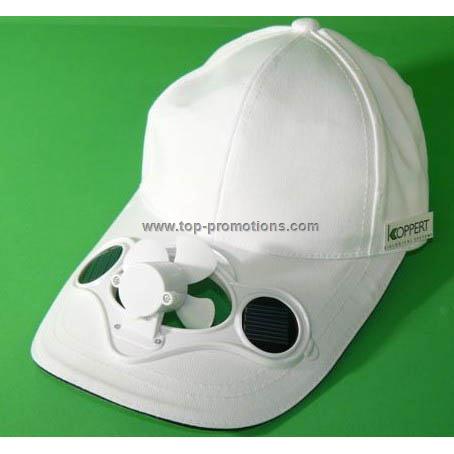 Solar Cooling Fan Cap