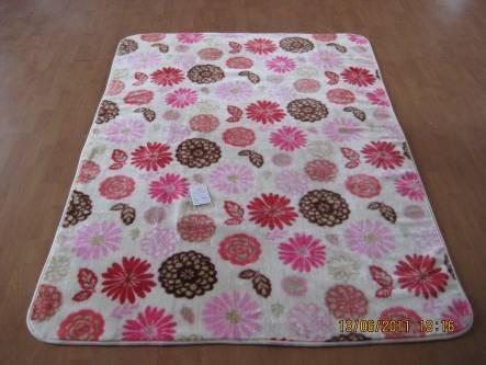 Coral fleece blanket