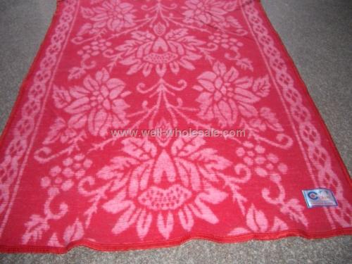 Jacquard blanket