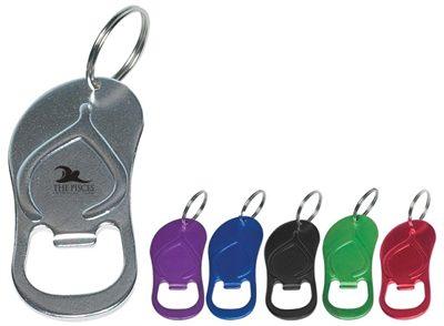 sandal Bottle Opener Key Ring