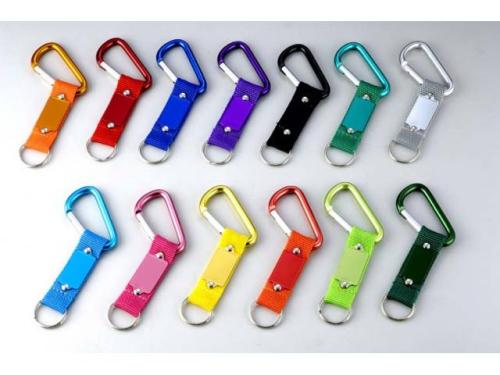 aluminium carabiner keychain