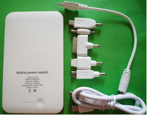 Real 5000mAh mobile power,power bank for iPad