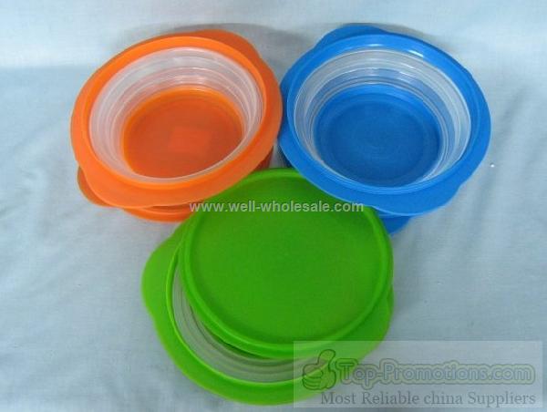 plastic folding bowl