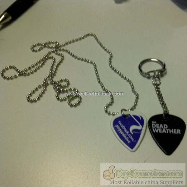 Plectrum necklace