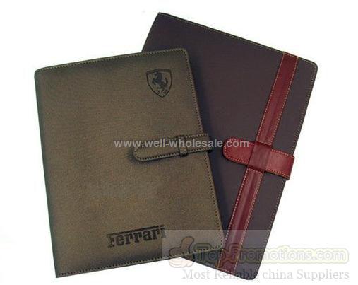 PU leather 2012 hardcover diary
