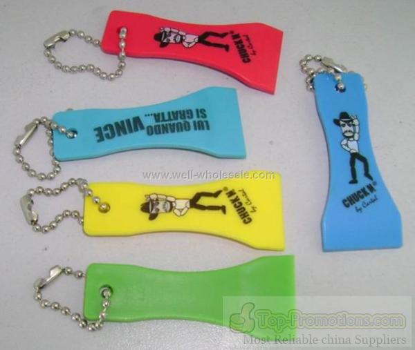 Supply Plastic Lottery Scratcher keychain