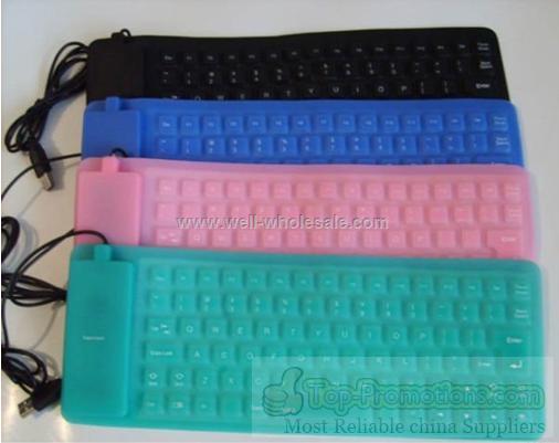 flexible silicone keyboard