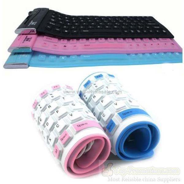 USB Flexible Silicone Keyboard