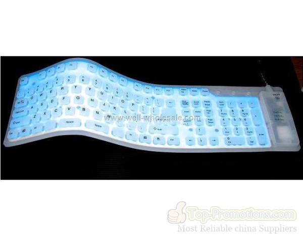 Soft Luminescence Silicone Keyboard