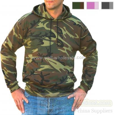 Code V Adult Camouflage Pullover Hoodie