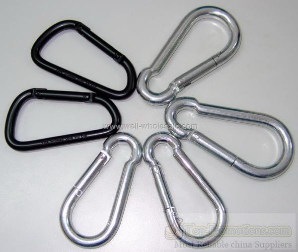 safety carabiner metal hook