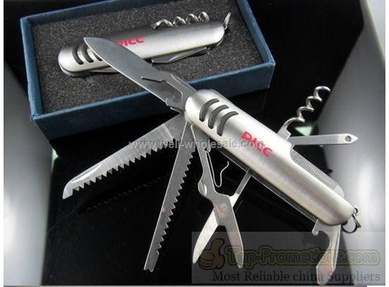 Stainless steel multi function knife