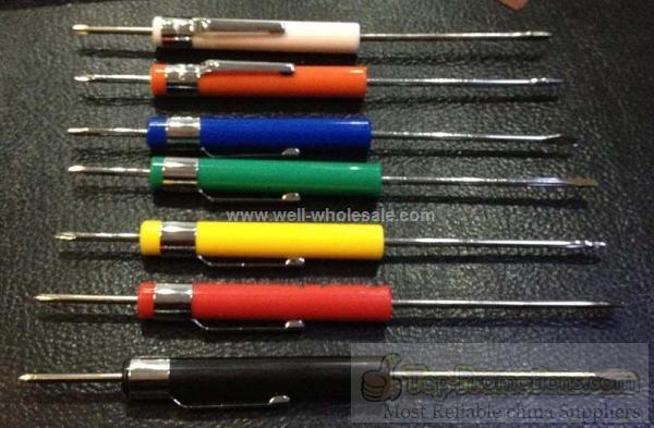 Screwdriver with Pocket Clip, Reversible pocket screwdriver