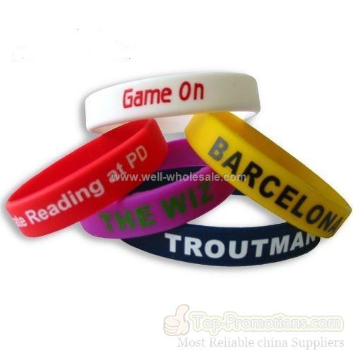 printed cheap silicone wristband wholesale printed cheap silicone wristband wholesale