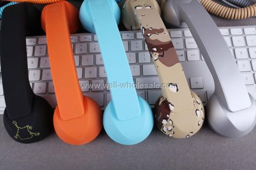 colorful retro iphone handset