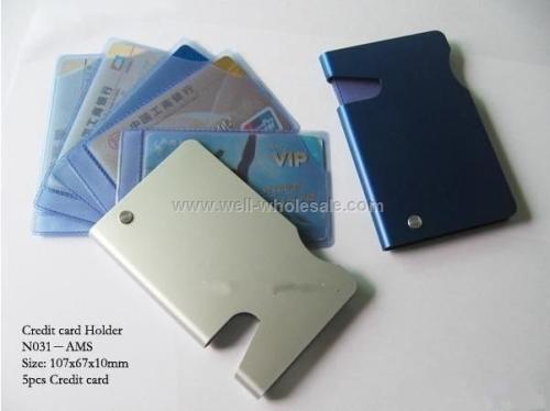 Aluminum Credit Card Holder