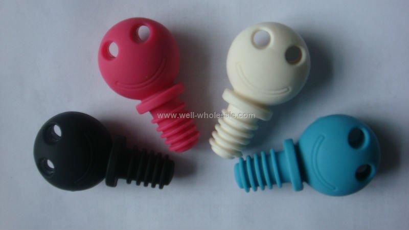 food grade silicone wine bottle stopper