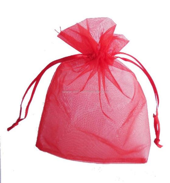 Drawstring organza bag