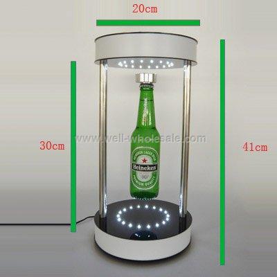 magnetic floating bottle display