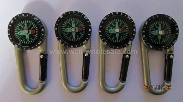 carabiner compass