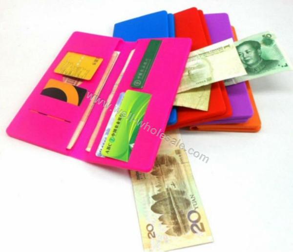 fashionable silicone wallet