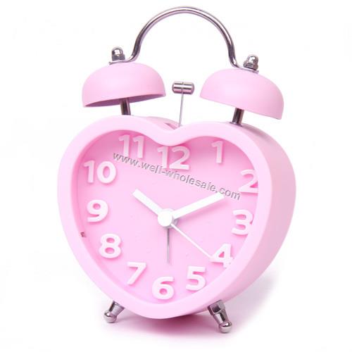 oem plastic twin bell clock