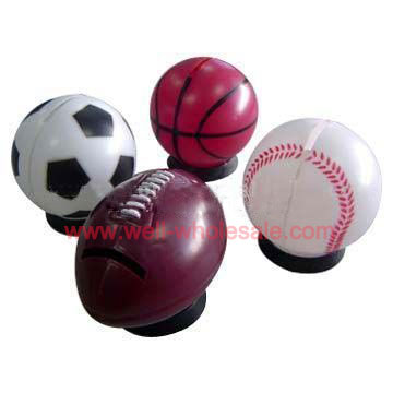 promotional soccer ball piggy bank