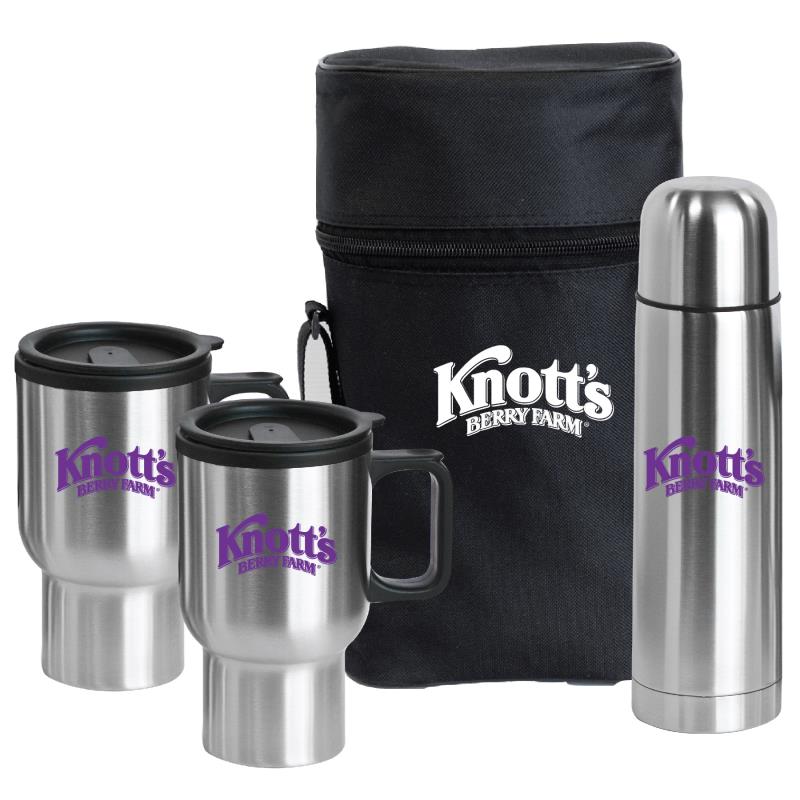 Stainless steel vacuum cup gift set