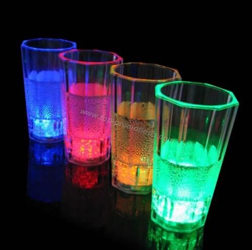 Led flashing glasses/cup