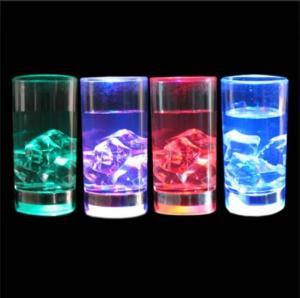 Flashing Liquid Activated Shot Glass Cup,LED Flashing Mug,LED Flashing Cup