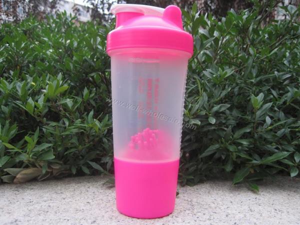 Wholesale 16oz/400ml custom logo shaker bottle with blender ball and handle  OEM,Wholesale Price US$0.7-1.2/Piece, Made In C…