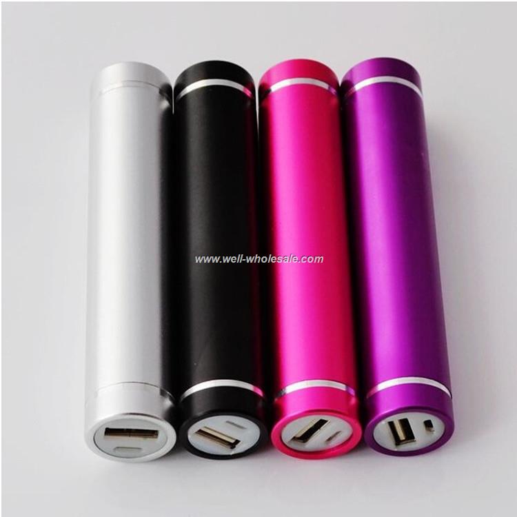 Factory direct wholesale portable power bank for mobile phone, power charger, 2600mah power bank