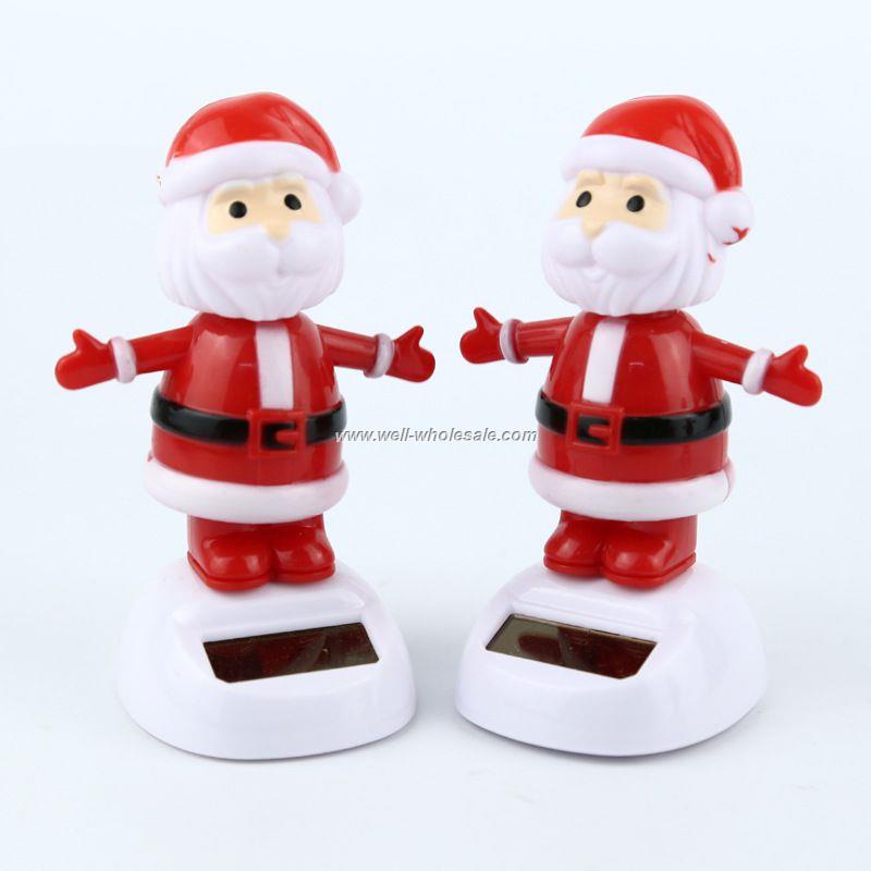 Christmas Santa solar dancing toys