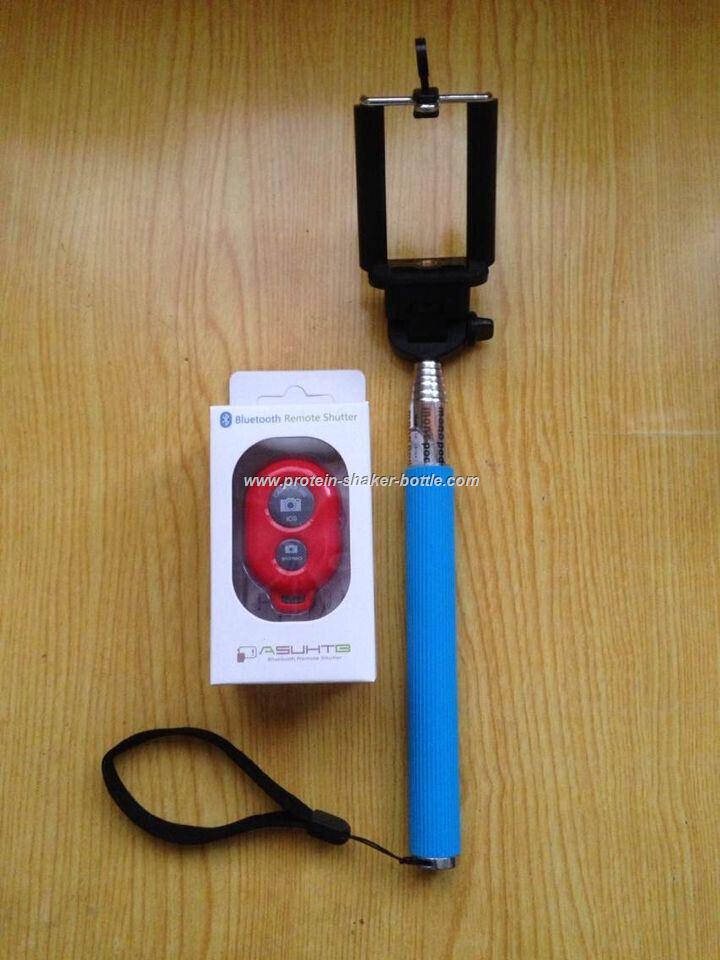 extendable handheld bluetooth selfie stick and wireless bluetooth since the shaft