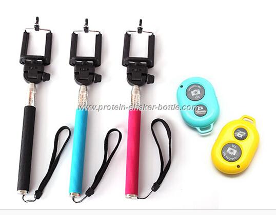 extendable handheld bluetooth selfie stick and wireless bluetooth since the shaft