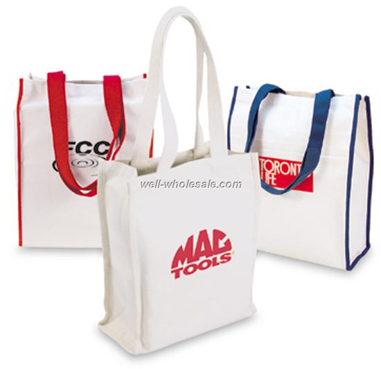 Recyclable Raw Cotton Canvas Shopping Bag