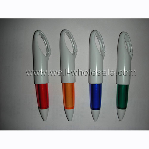 Carabiner ball pen