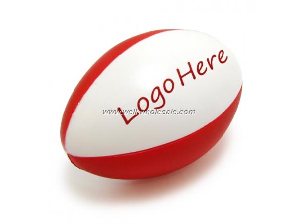 PU Foam American Football Shaped Stress Reliever, Stress Ball, Release Ball, Squeeze Ball