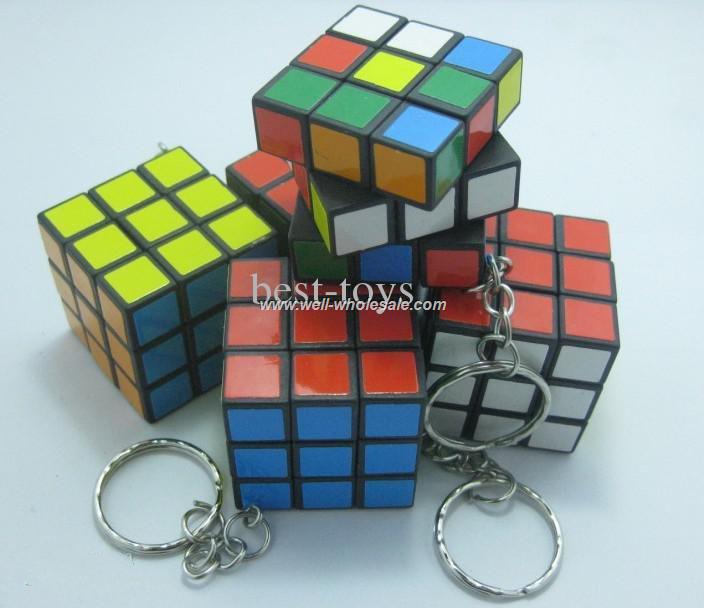 OEM Puzzle Cube Keychain